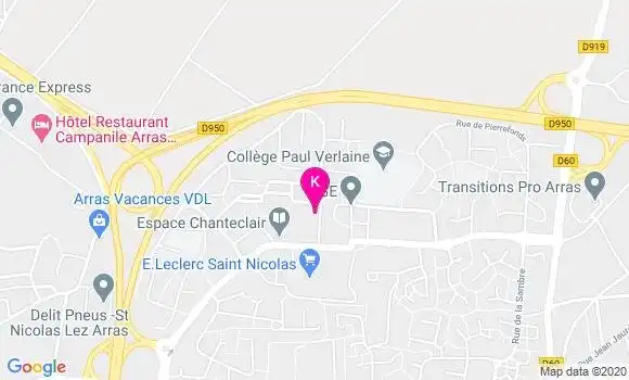 Localisation Chloe Lassalle