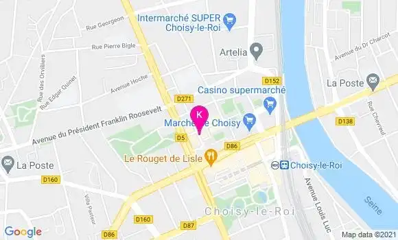Localisation Johanna Miguel