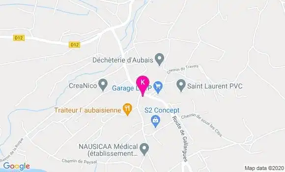 Localisation Audrey Rouquette