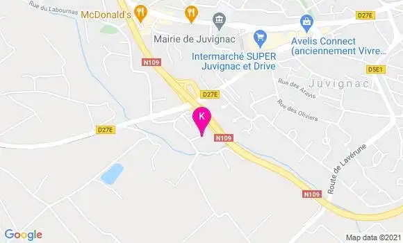 Localisation Catherine Hugla