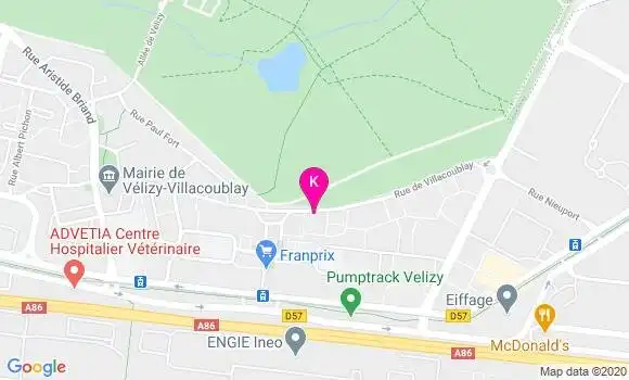 Localisation Anne Sophie Chenevier