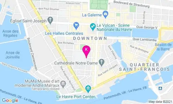 Localisation Caroline Coquin