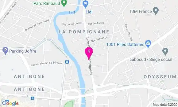 Localisation Olivier Mossino