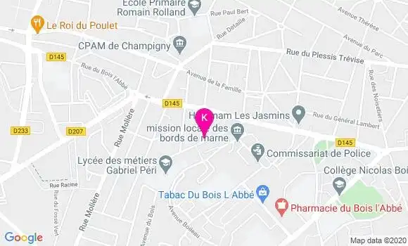 Localisation Guillaume Chalopin