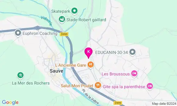 Localisation Cyrielle Ginon
