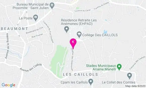 Localisation Laurent Yvars
