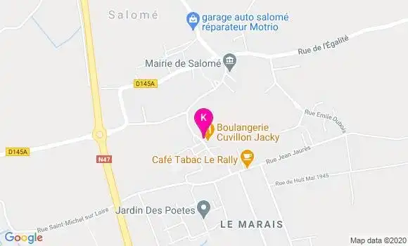 Localisation Agnes Voo Lutete