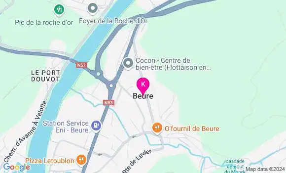 Localisation Antoine Godin