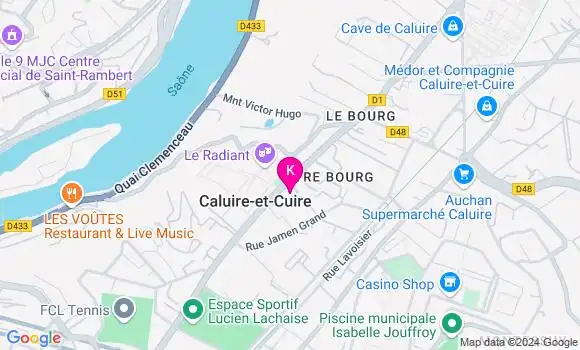 Localisation Gabriel Ginet