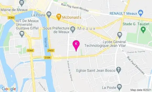 Localisation Vincent Dreux
