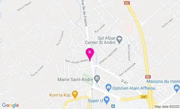 Localisation Aurelie Bastin