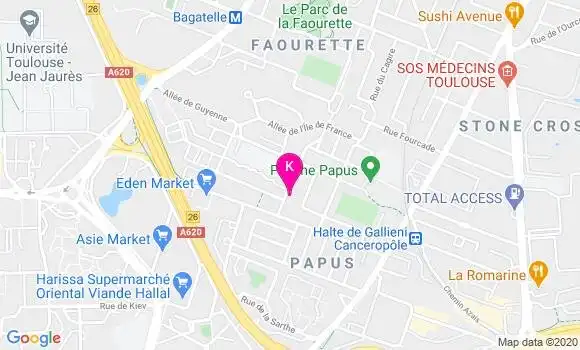 Localisation Silvere Cors