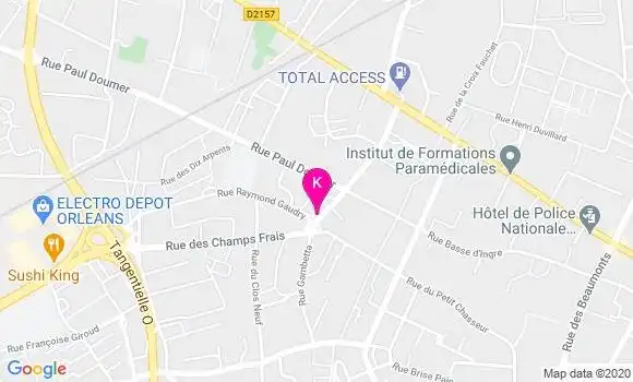 Localisation Gwendoline Chelius