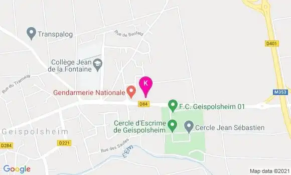 Localisation Lucie Jacob