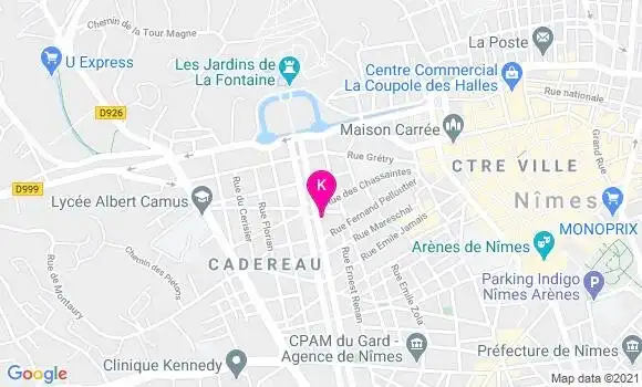 Localisation Maxime Mourgues