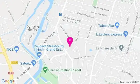 Localisation Thierry Eygonnet