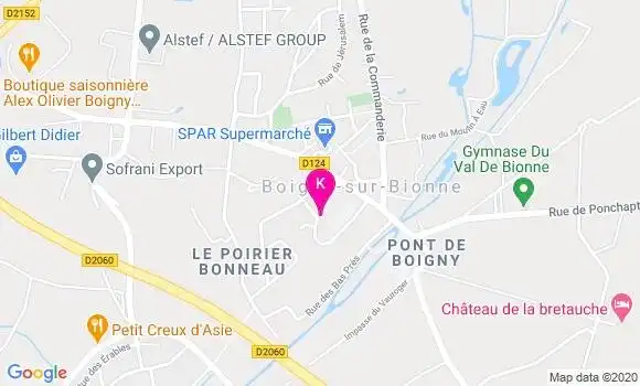 Localisation Thibaud Proust