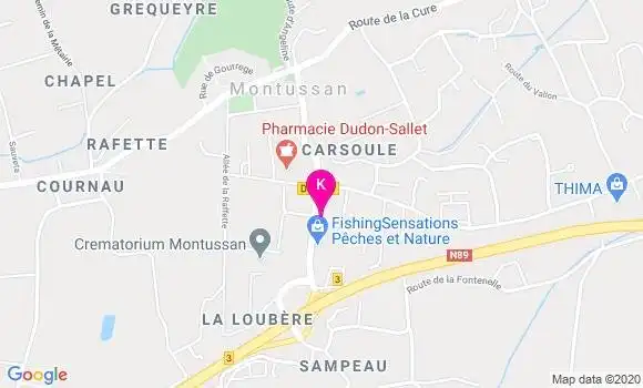 Localisation Marine Correges