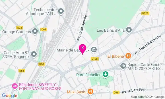 Localisation Alexandre Ferrer