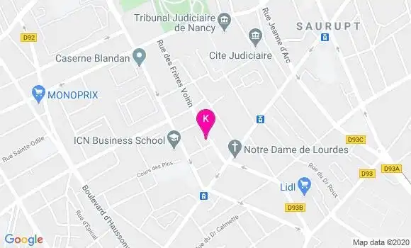 Localisation Nathalie Quque