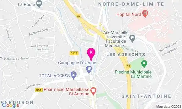 Localisation Alexandre Dianoux