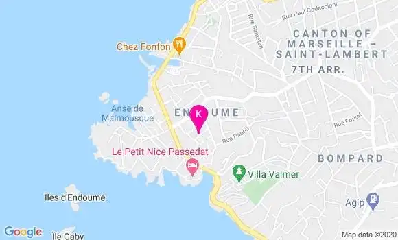 Localisation Isabelle Vergniault
