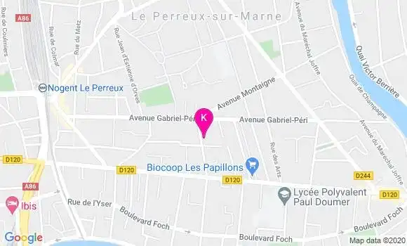 Localisation Maggy Prieur
