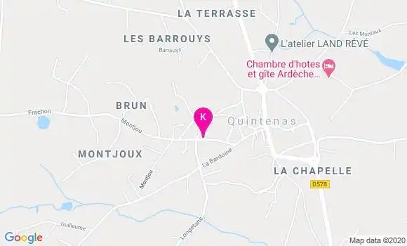 Localisation Nicolas Monzerian