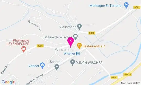 Localisation Nicole Ganier