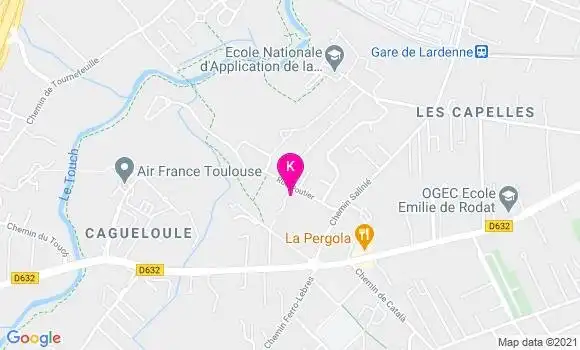 Localisation Cecile Delorge Martel