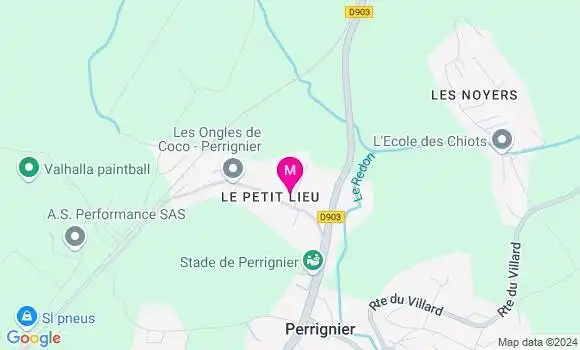 Localisation Virginie Fabre
