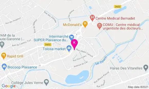 Localisation Daniel Briquet