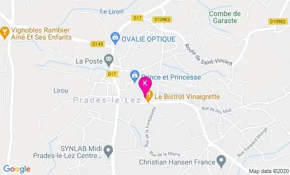 Localisation Clara Landreau