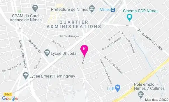 Localisation Jean Francois Milcent