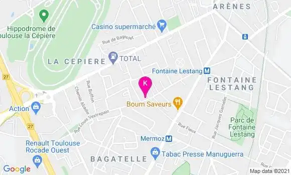 Localisation Cedric Yout