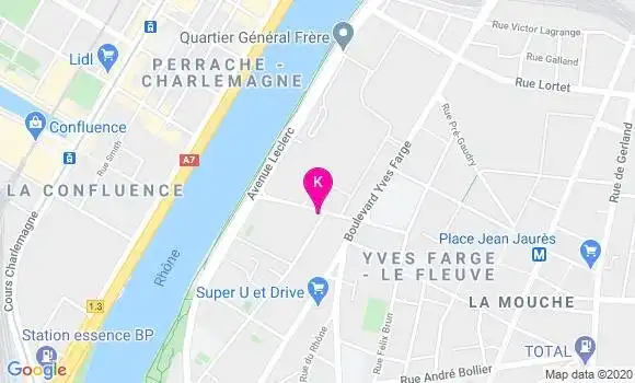 Localisation Clement Bionda