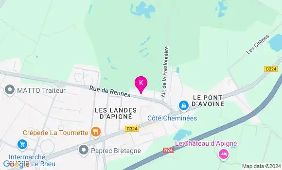 Localisation Déborah Besnard