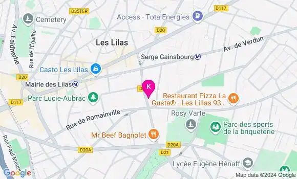 Localisation Marie Aimee Ricard