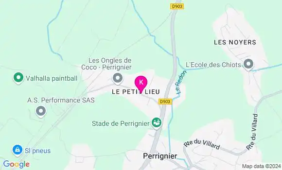 Localisation Mathilde Rousseau