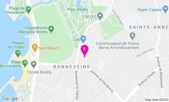Localisation Fanny Lebec