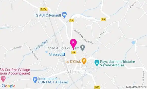 Localisation Beatrice Gressent Tisseuil