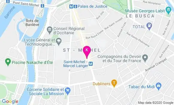 Localisation Jean Pierre Lartigue