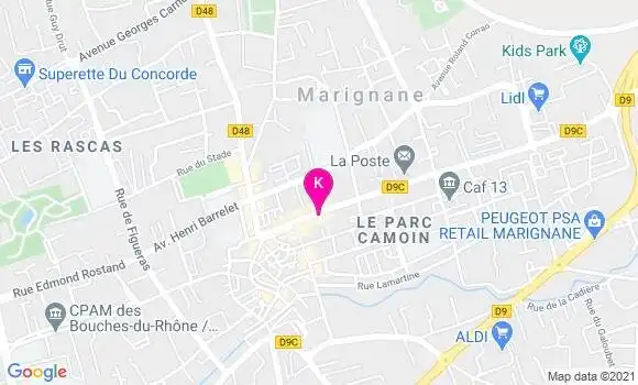 Localisation Alice Saint Jacques