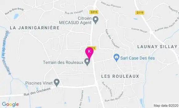 Localisation Emmanuelle Thibaud