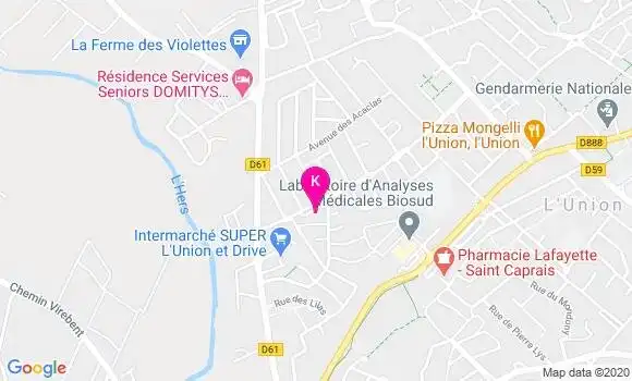Localisation Pauline Debuyser