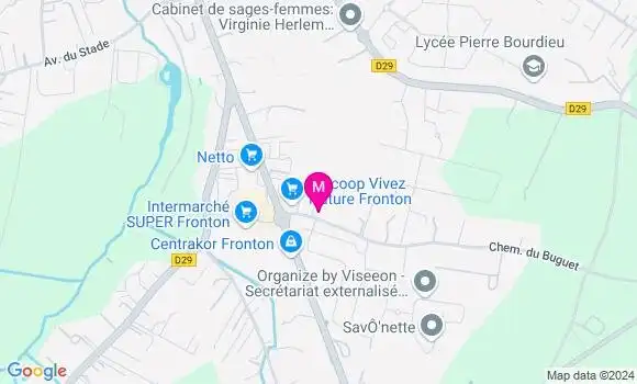Localisation Nicolas Roux