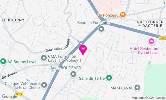 Localisation Valerie Louveau