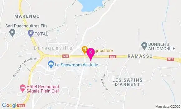 Localisation Mathilde Vergnes