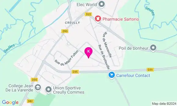 Localisation Benjamin Le Sant