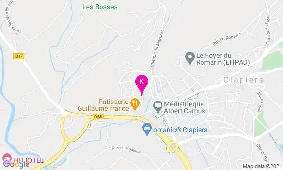 Localisation Thibaut Chayrigues